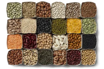 Legumbres variadas.