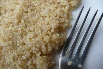 Quinua cocida.