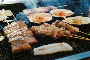 Barbacoa variada.