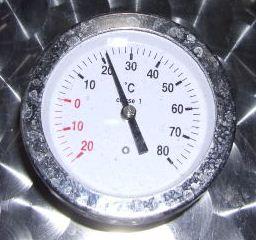 Termómetro para horno.