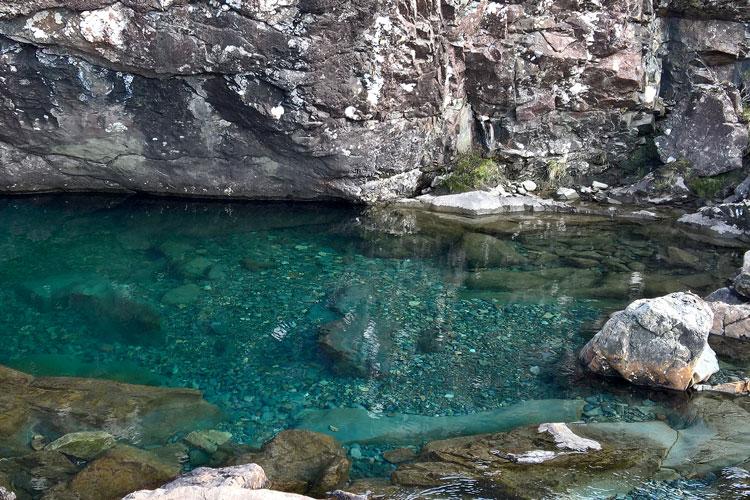 Piscina de las hadas, Escocia.