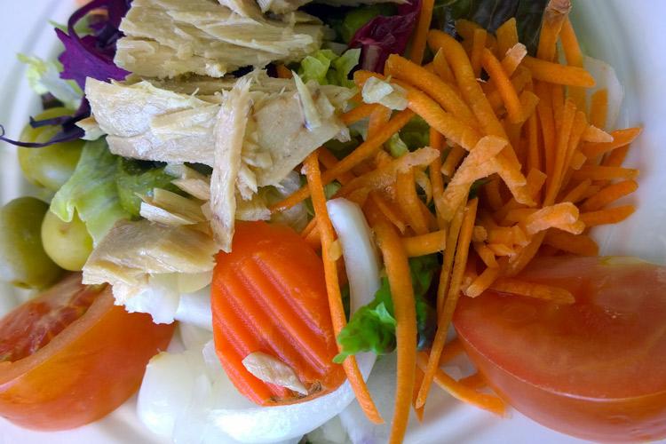 Ensalada compuesta.