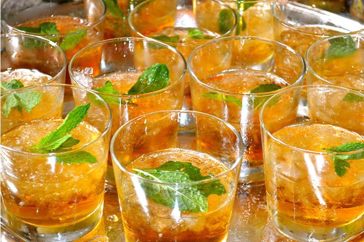 Julepes de menta.