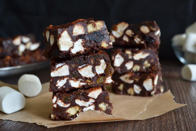 Dulce con malvavisco de Utah.