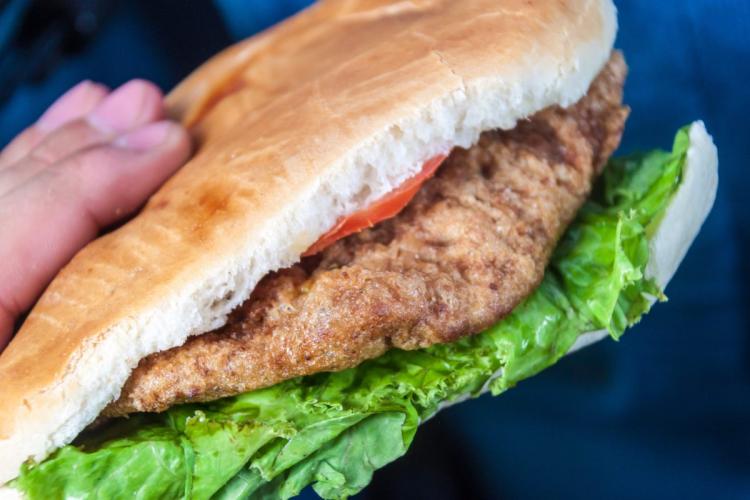 Milanesa uruguaya.