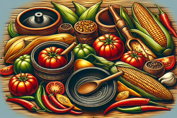 Ingredientes de la cocina salvadoreñna.