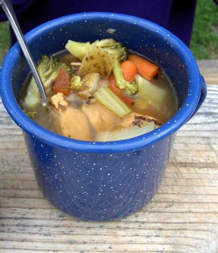una sopa completa