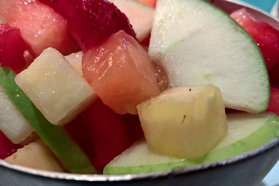 Ensalada de fruta.
