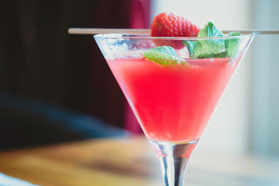Daiquiri de fresa.