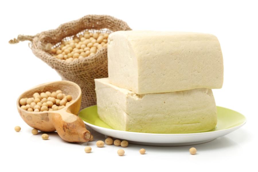 Tofu y jhabas de soja.