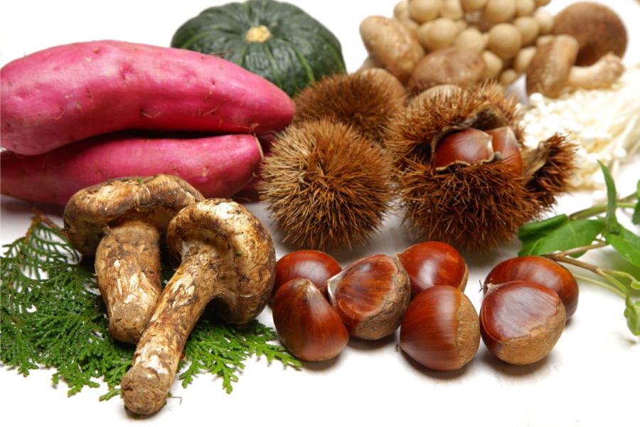 Alimentos de otoño.