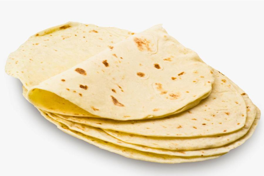 Piadinas, panes planos italianos.