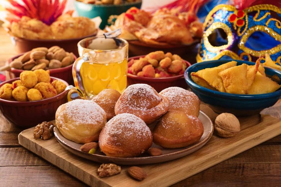 Comida de Carnaval, punto de vista internacional.