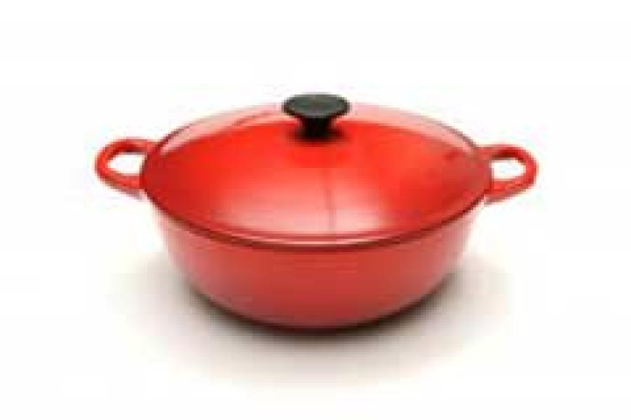 Una cazuela para horno.