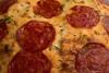 Frittata de alubias hecha en el horno.