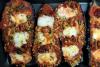Berenjenas rellenas gratinadas.