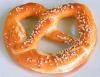 Pretzel blando con sal.