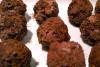 Trufas de chocolate caseras.