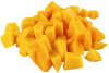 Mango troceado.