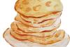 Buñuelos mexicanos, dibujo.