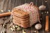 Speculaas ordinaria envueltas para regalo.