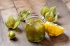 Mermelada de tomatillo, o tomate verde.
