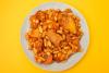 Un plato con callos al estilo de oporto.