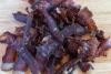 Biltong sudafricano.