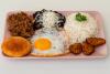 Pabellón caraqueño, variante del pabellón criollo, el plato nacional venezolano.