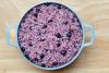 Una cazuela de de arroz con gandules al estilo de Las Bahamas.