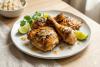 Muslos y patas de pollo cocinados a la zambeziana.