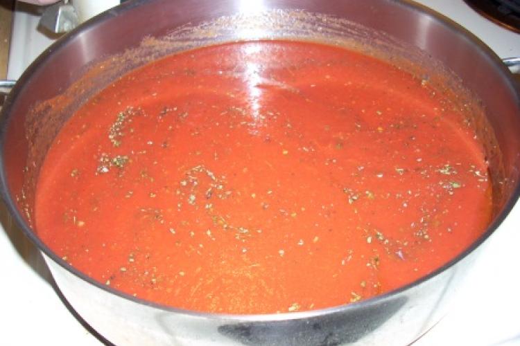 siete y media Cuerpo Loza de barro Salsa de tomate para congelar | Comer y Beber