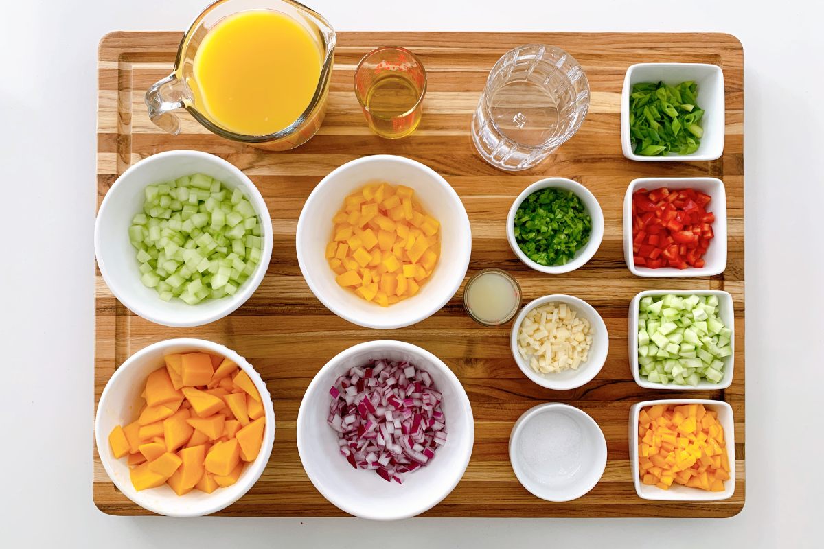 Cómo preparar los ingredientes como un chef profesional