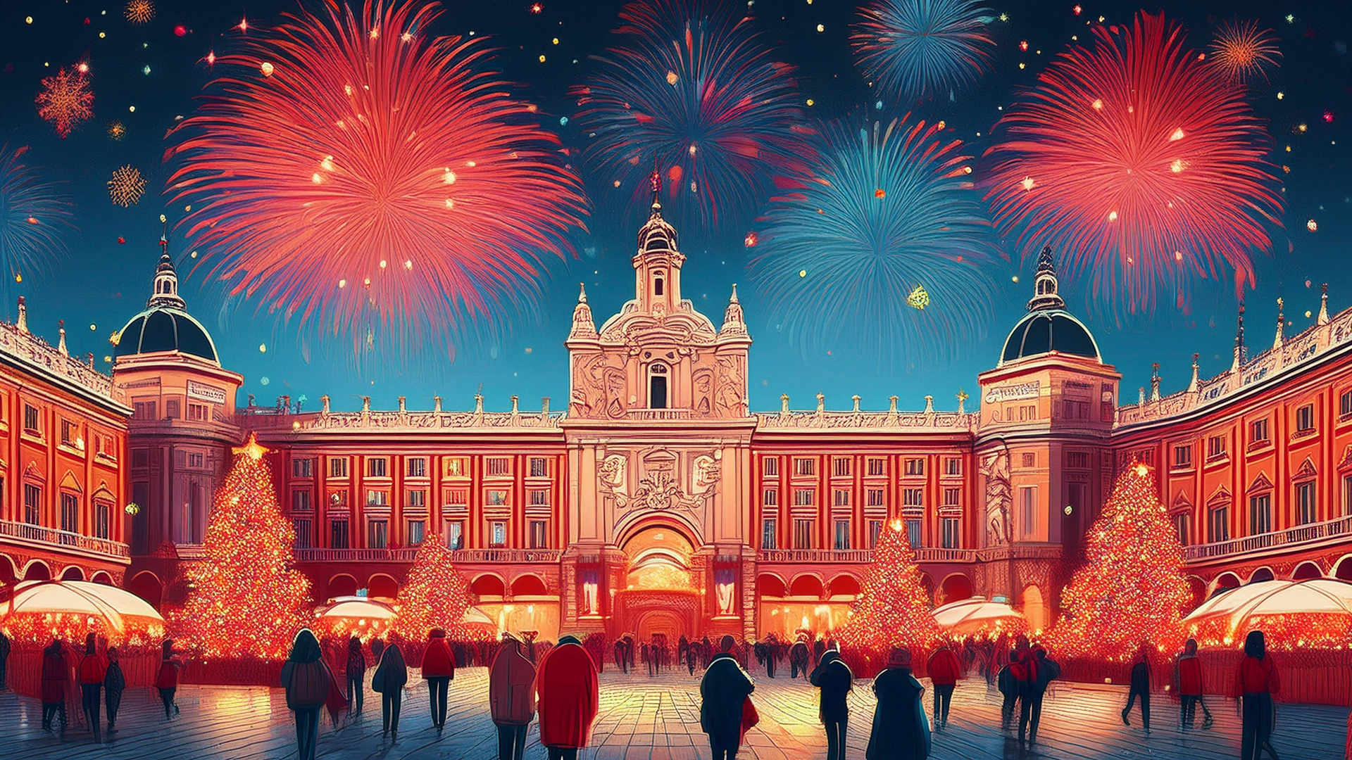 Celebrando el año nuevo