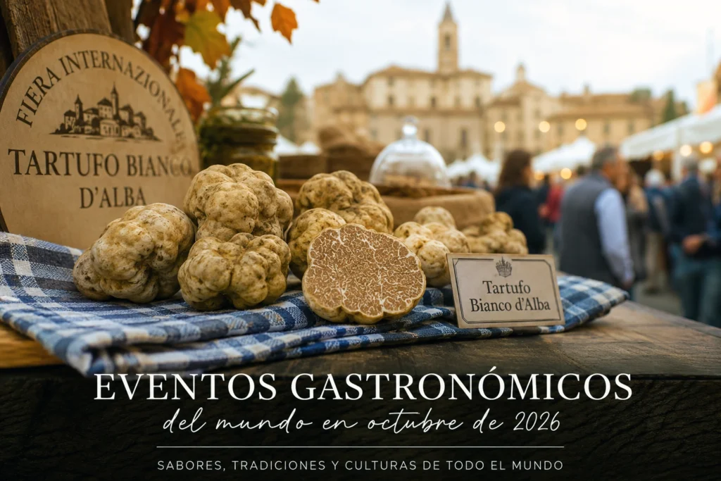 Eventos gastronómicos octubre 2026